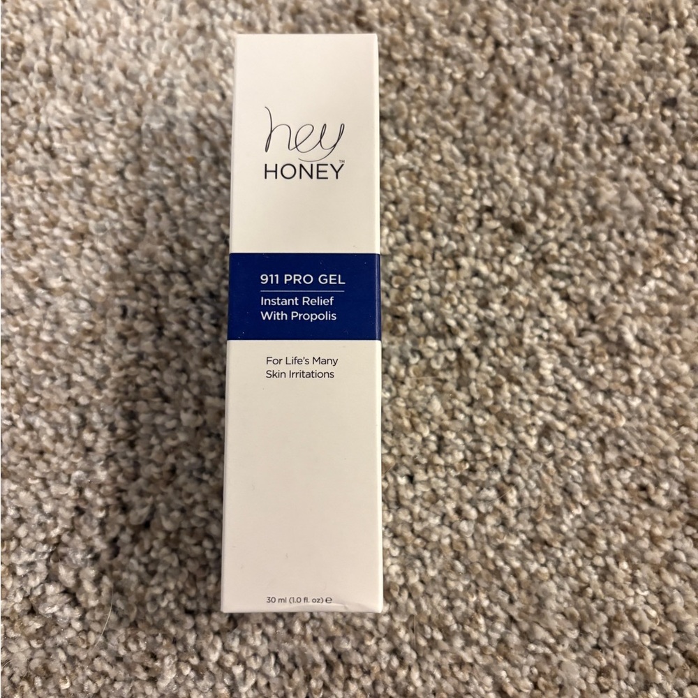 BNIB Hey Honey 911 Pro Gel - Instant Relief with Propolis